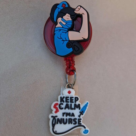 Nurse Badge Reel - Picture 1 of 2